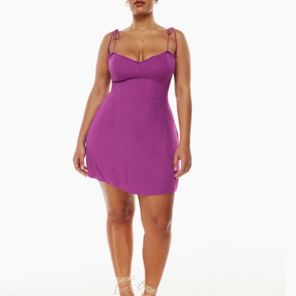 Nwt Aritzia Wilfred Genoa/New Fable Mini In Wildberry Purple (Size 4)